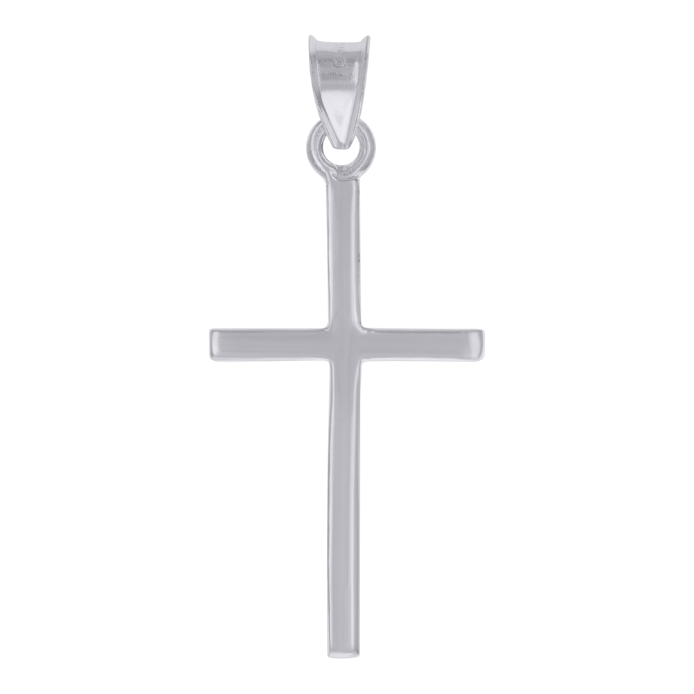 925 Sterling Silver Unisex Cross Religious Charm Pendant